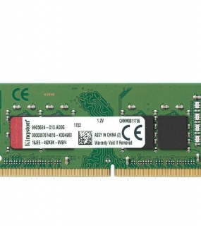 Kingston DDR4 4GB 2666 Mhz Non-ECC CL19 SODIMM 1Rx16
