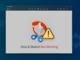 Microsoft thừa nhận rằng công cụ chụp ảnh màn hình Snip & Sketch trên Windows 10 đang bị lỗi nghiêm trọng
