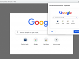 Google bổ sung công cụ chụp ảnh màn hình vô cùng tiện lợi trên Chrome Desktop