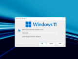 Microsoft sửa đổi cửa sổ phím tắt Alt + F4 nổi tiếng trên Windows 11 với giao diện đẹp mắt hơn