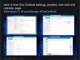 Rò rỉ loạt ảnh chụp ứng dụng email 'One Outlook' mới của Microsoft dành cho Windows 11