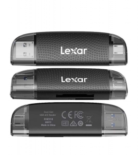 ĐẦU ĐỌC THẺ NHỚ LEXAR Dual-Slot USB -A/C LRW310