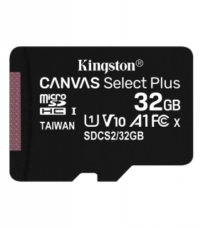 Kingston Canvas Select 2 32GB Class 10 UHS-I microSDHC