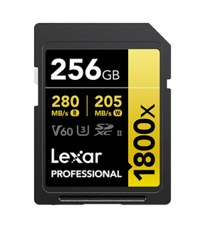 LEXAR PROFESSIONAL 1800X SDXC 256GB