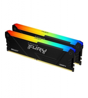 Kingston DDR4 32GB 3200 Mhz CL16 DIMM Kit  (2 x 16G) FURY Beast RGB