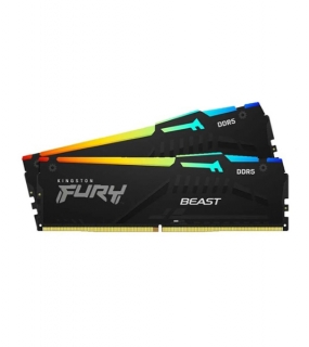 Kingston DDR5 64GB 5200 Mhz CL40 DIMM Kit (2 x 32G)  FURY Beast RGB