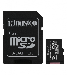 Kingston Canvas Select 2 256GB microSDHC with Adapter