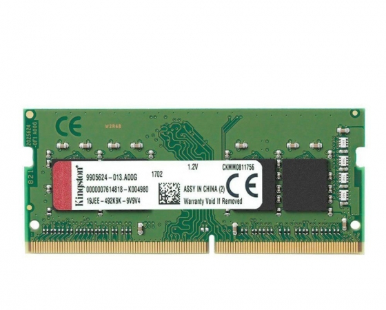 Kingston DDR4 4GB 2666 Mhz Non-ECC CL19 SODIMM 1Rx16