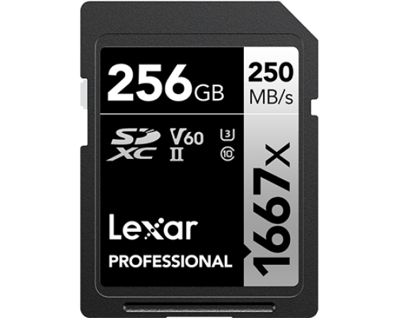 Lexar Professional 1667x SDXC 256GB