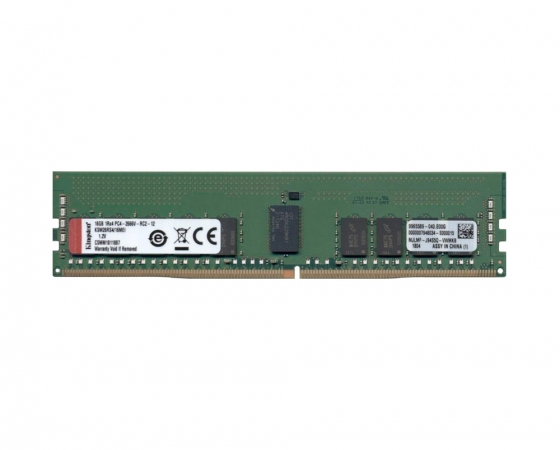 Kingston 16G DDR4 2666 ECC CL19 2RX8 UDIMM (16ME)