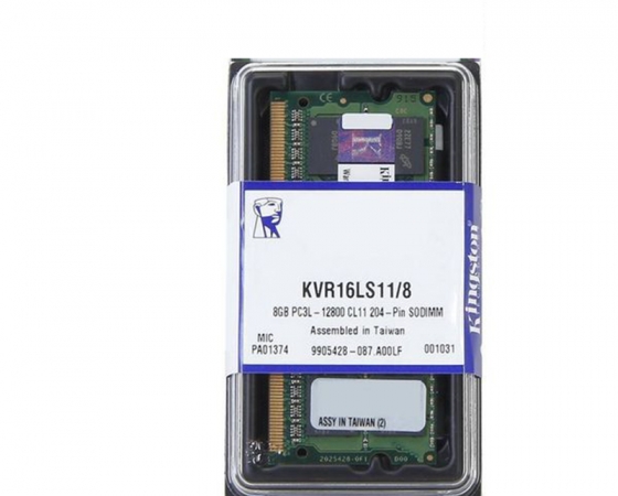 Kingston 8G DDR3L 1600 S11 SODIMM