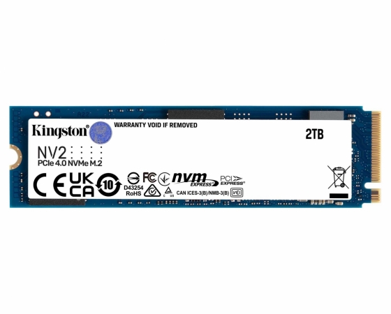 KINGSTON SSD NV2 NVME PCIE GEN 4.0 2000GB