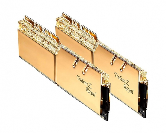 Gskill Trident Z Royal RGB DDR4-3600MHz CL18-22-22-42 1.35V16GB (2x8GB)
