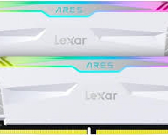Ram Lexar Ares RGB 32G(2x16G)/4000 DDR4 Udimm (White)